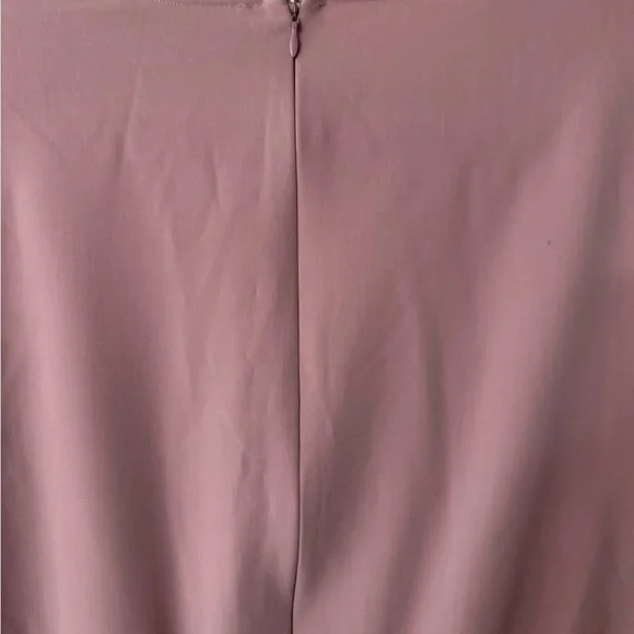Eloquii NWT Twist Front Dress in Blush Neutral, Long Sleeve and Stretchy, sz 18 - Picture 8 of 11
